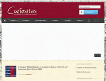 Tablet Screenshot of curiositas.org